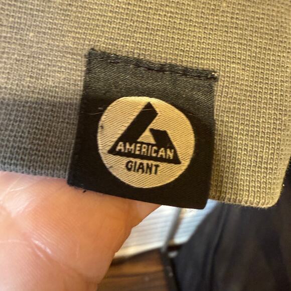 American Giant Men’s Classic Full Zip Hooded Sweatjacket Size M - Picture 8 of 11